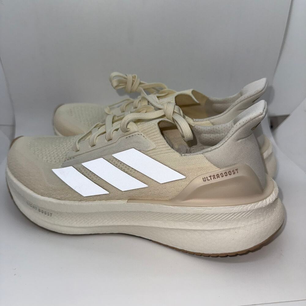 Adidas Ultraboost 5X W Athletic Running Sneakers Women's SZ US 8 Off-White JQ231